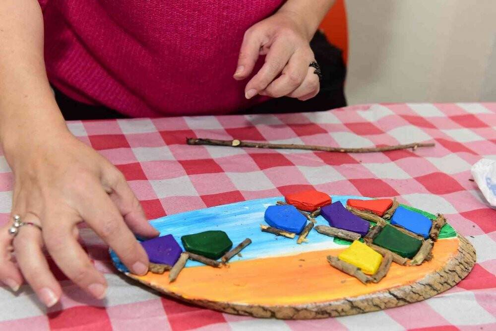 Atıklar sanat eserine dönüşüyor