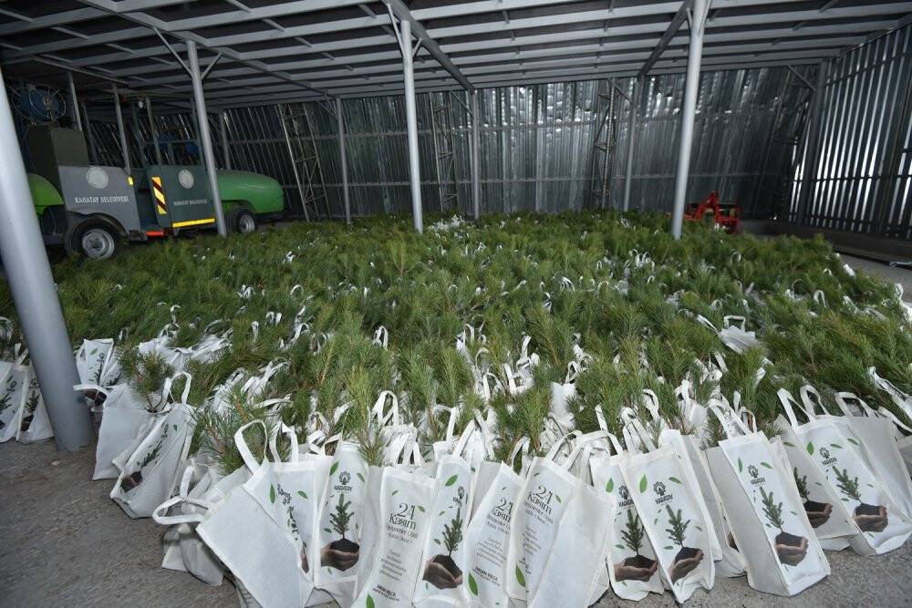 Karatay’da her öğretmene bir fidan