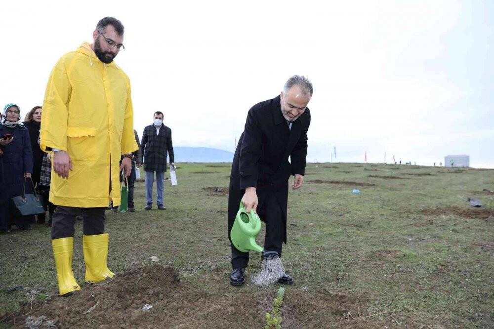 40 bin öğretmene 40 bin fidan
