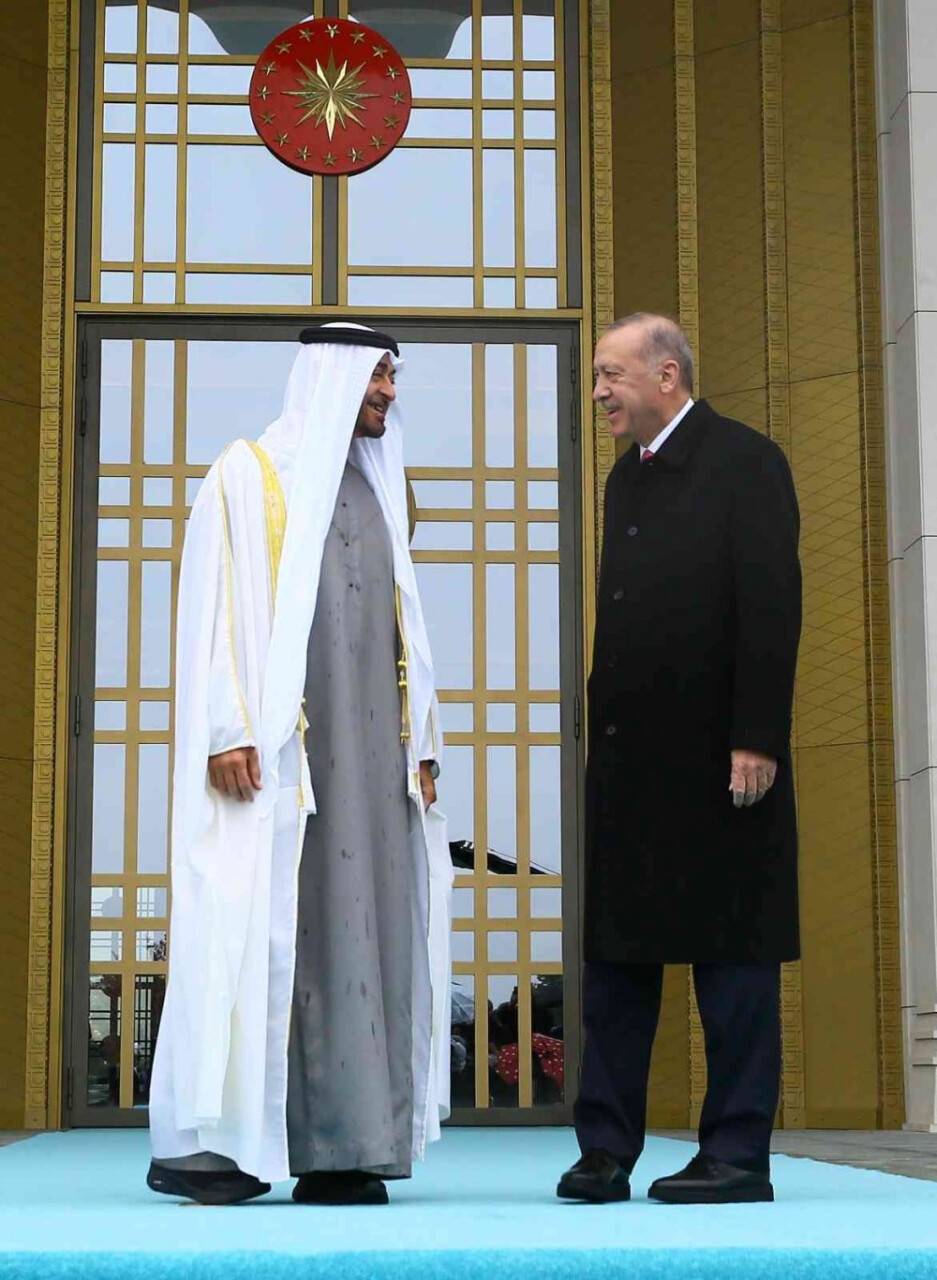 Abu Dabi Veliaht Prensi bin Zayid Türkiye'de