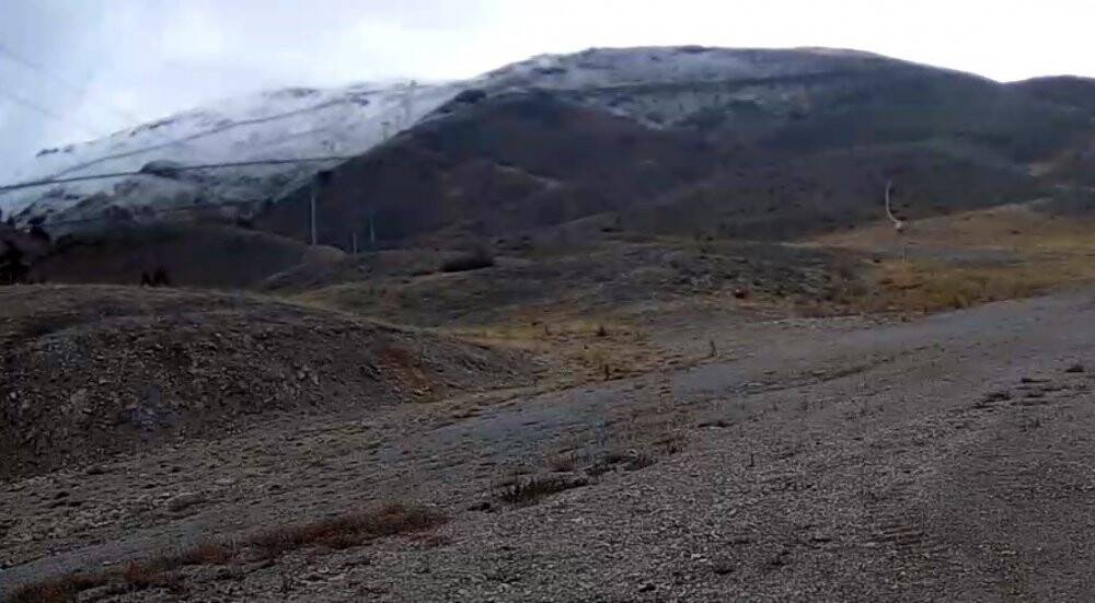 Denizli’de yılın ilk karı toprakla buluştu