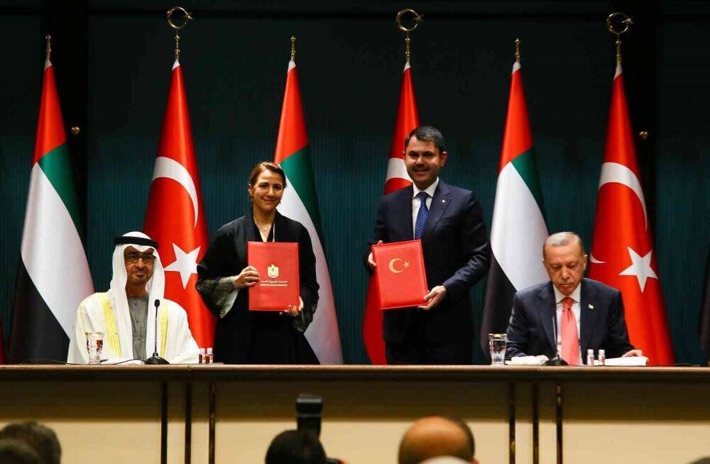 Türkiye ve BAE arasında 10 anlaşma imzalandı