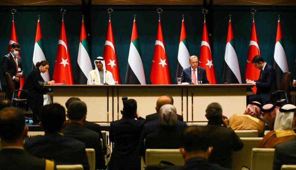 Türkiye ve BAE arasında 10 anlaşma imzalandı