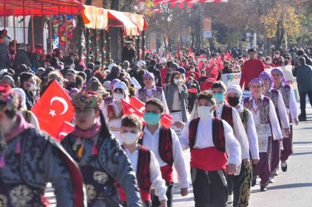 Edirne’nin düşman işgalinden kurtuluşunun 99’uncu yıldönümü kutlandı