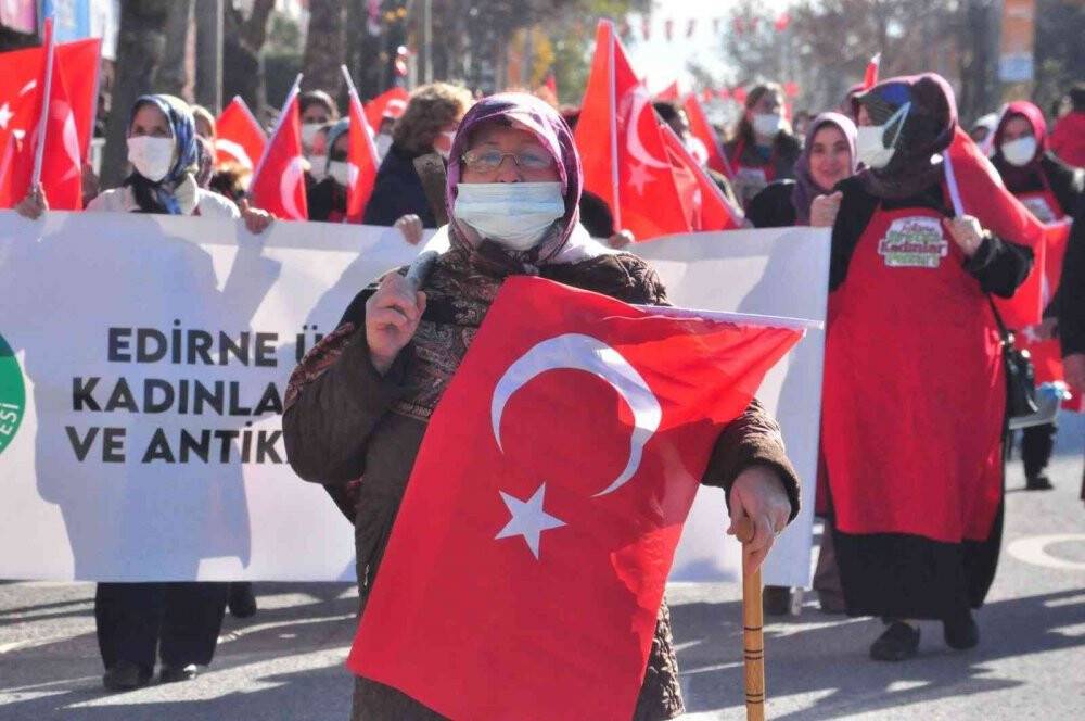Edirne’nin düşman işgalinden kurtuluşunun 99’uncu yıldönümü kutlandı