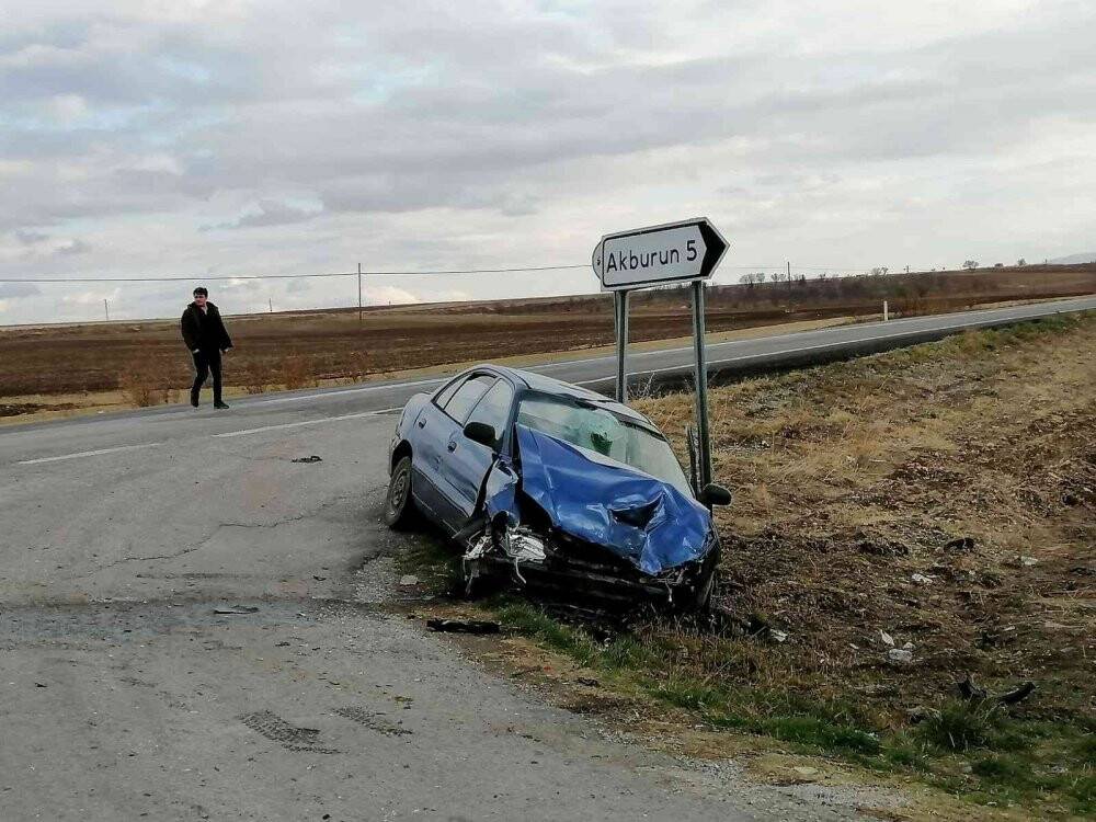 Konya’da iki otomobil çarpıştı: 4 yaralı