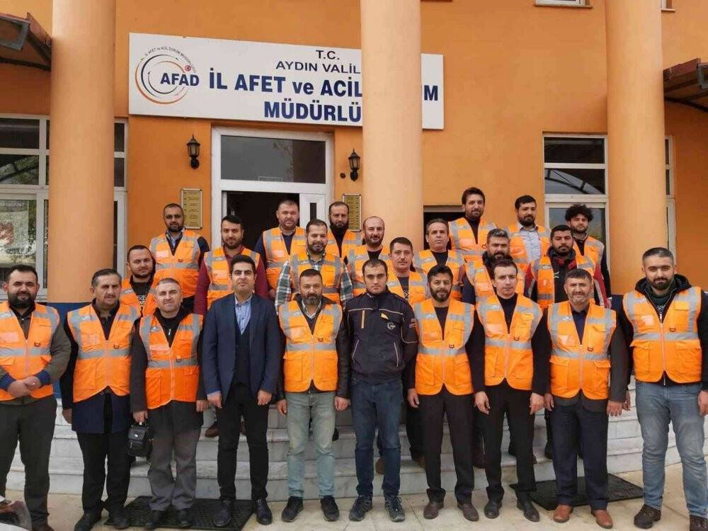 Aydın’da din görevlileri arama kurtarma eğitimi aldı