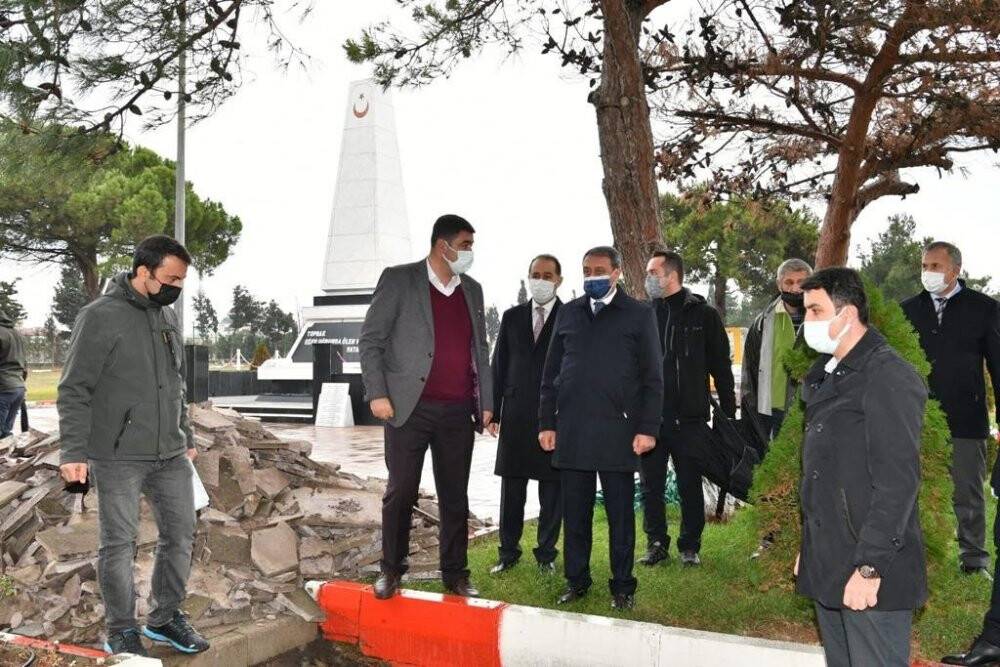 Balıkesir Valisi Hasan Şıldak Bandırma’da incelemelerde bulundu