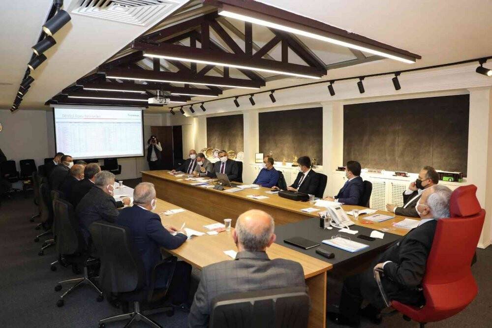 Büyükşehir’de doğalgaz yatırım toplantısı