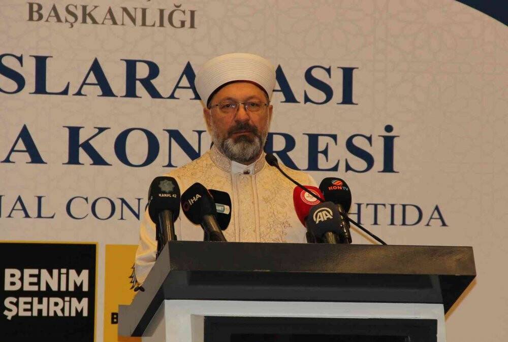 Diyanet İşleri Başkanı Prof. Dr. Erbaş Konya’da