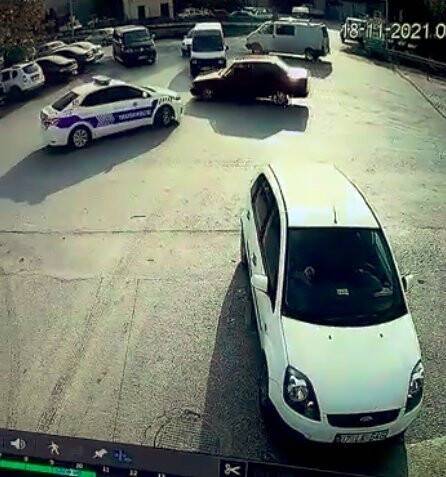 Bahtsız driftçiye polis sürprizi