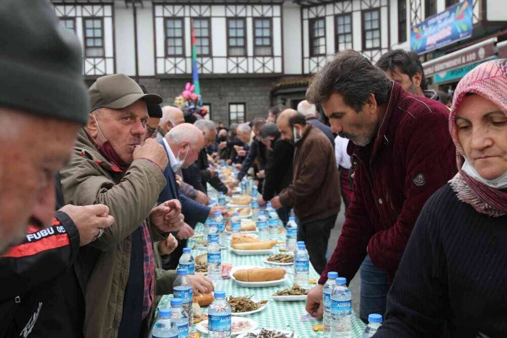 Çayelililer hamsiye doydu