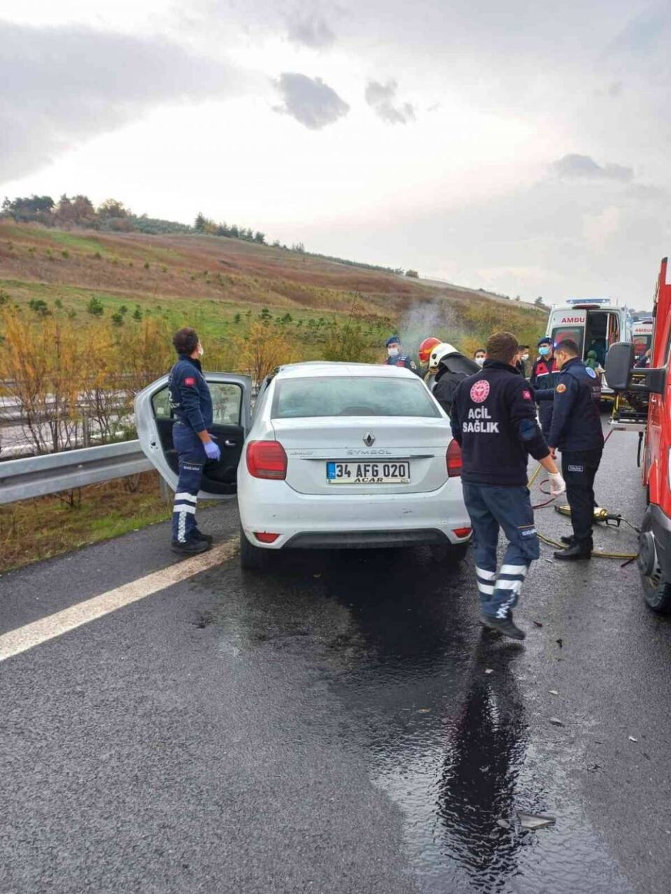 Otobandaki kazada ölenlerin kimlikleri belli oldu