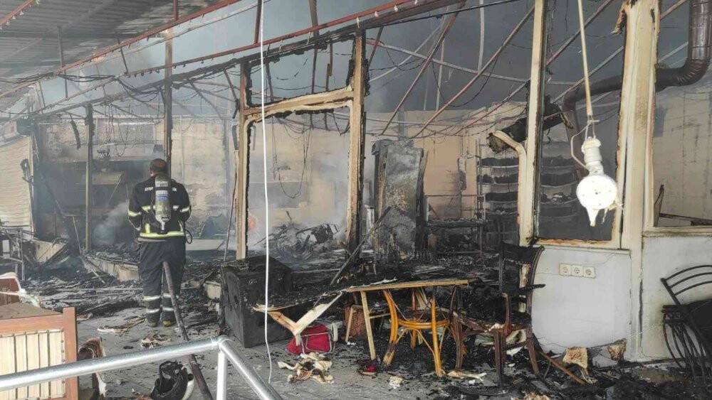 Yangın sonrası Kaymakam Yücel açıklamalarda bulundu