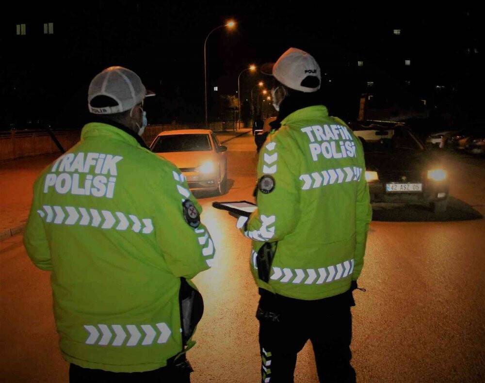 Konya’da polisten “şok” uygulaması