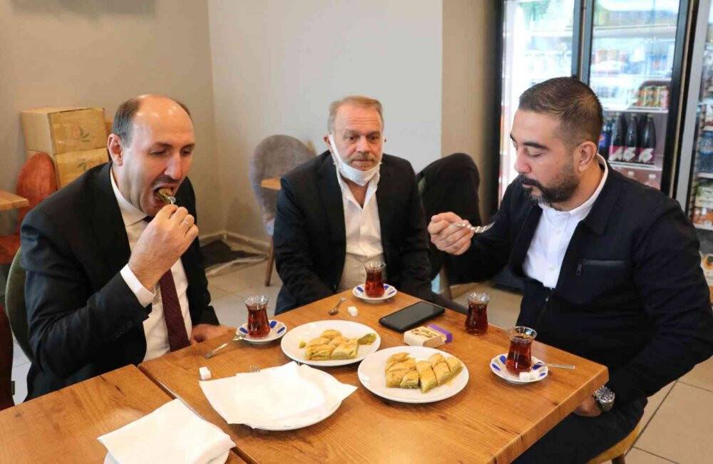 Bu da zeytinyağlı baklava