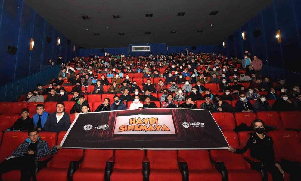 Karatay kent Konseyi’nden öğrencilere 'Haydi Sinemaya' projesi