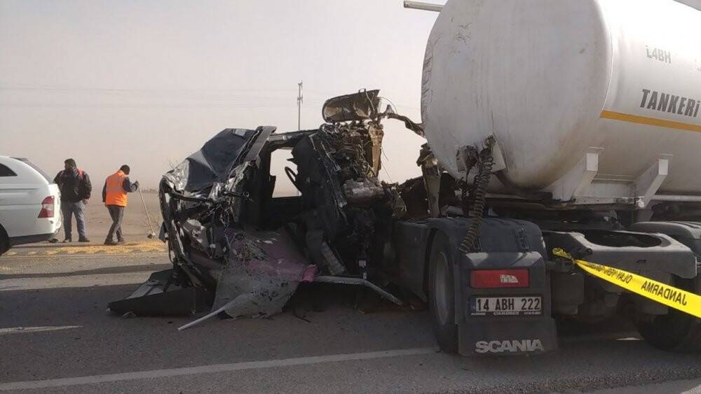 Konya’da kum fırtınası zincirleme kazaya sebep oldu
