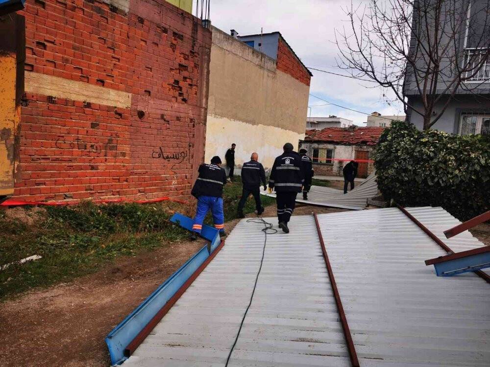 Yıldırım’da lodos nöbeti