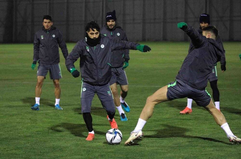 Konyaspor’da, Vanspor maçı hazırlıkları tamamlandı