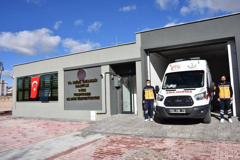 Şehit edilen oğlunun anısına 112 İstasyonu yaptırdı