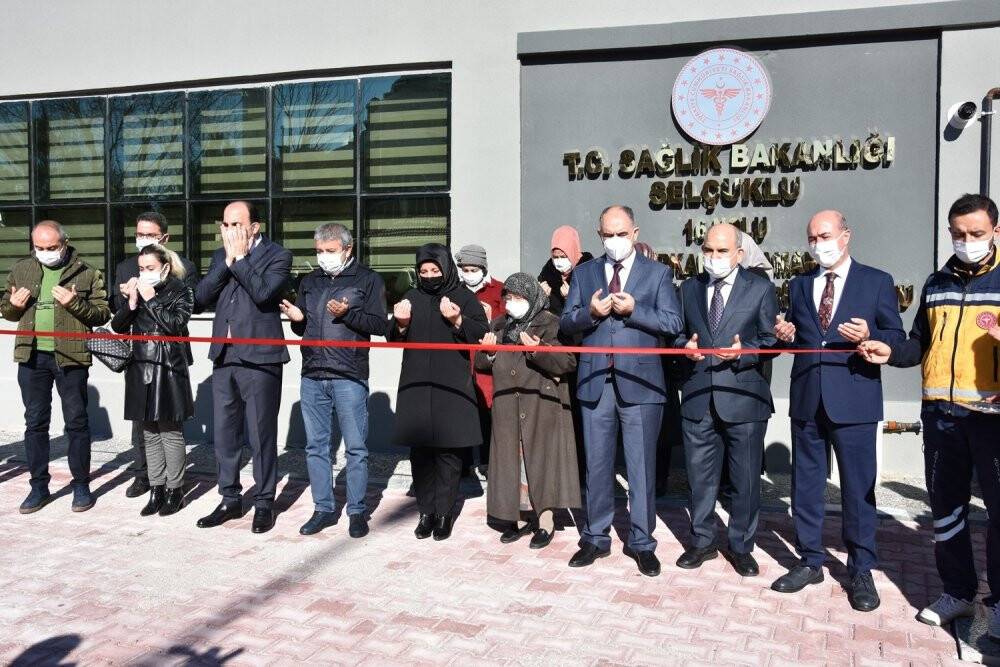 Şehit edilen oğlunun anısına 112 İstasyonu yaptırdı