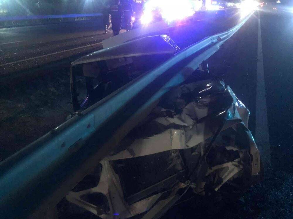 Ankara’da otomobil beton mikserine arkadan çarptı: 3 yaralı