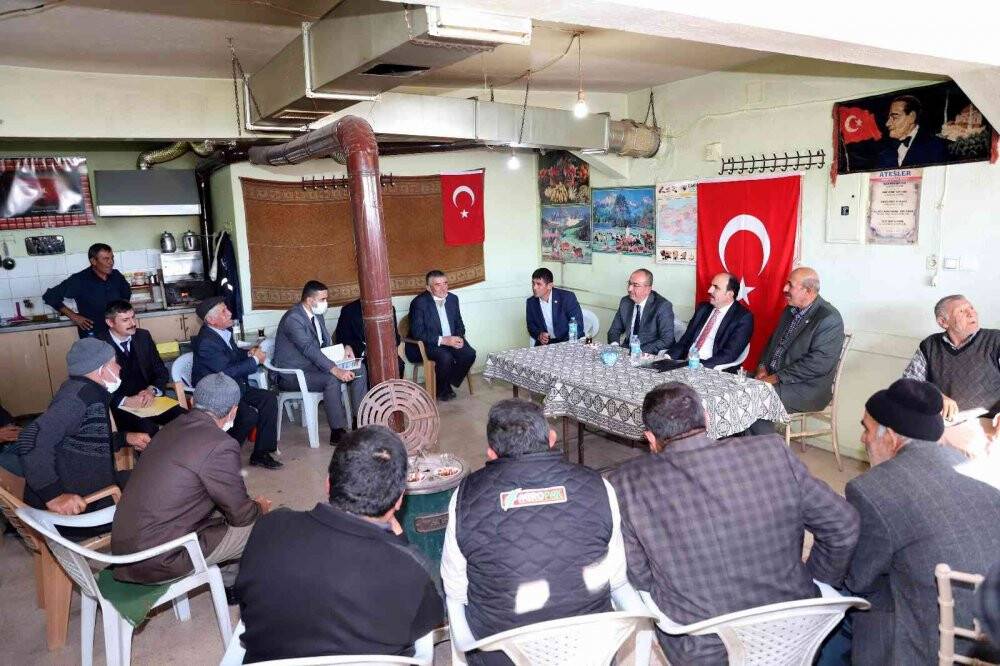 Başkan Altay ve Başkan Kavuş’un mahalle ziyaretleri sürüyor