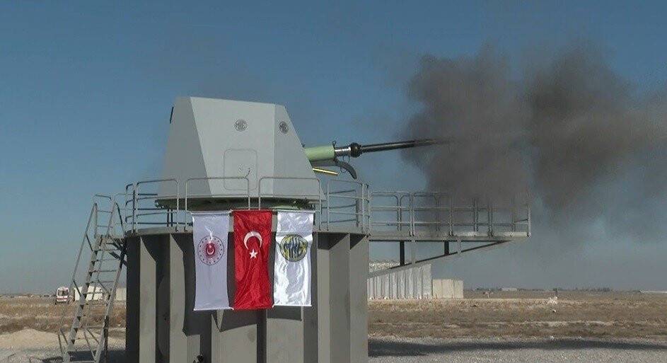 Milli Deniz Topu’nun test atışı başarıyla tamamlandı