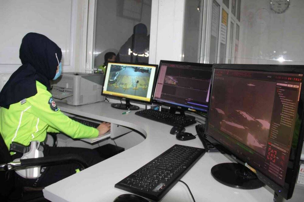 Engelli otoparkları 80 kamera ile 7 gün 24 saat takip altında