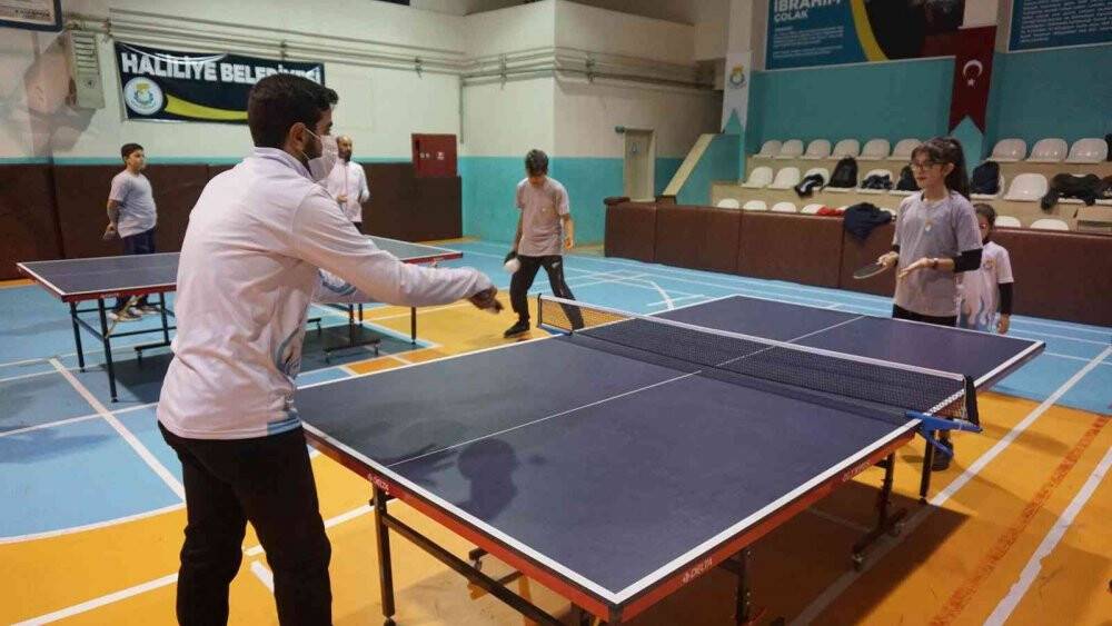 Haliliye’de kış spor okullarına yoğun ilgi