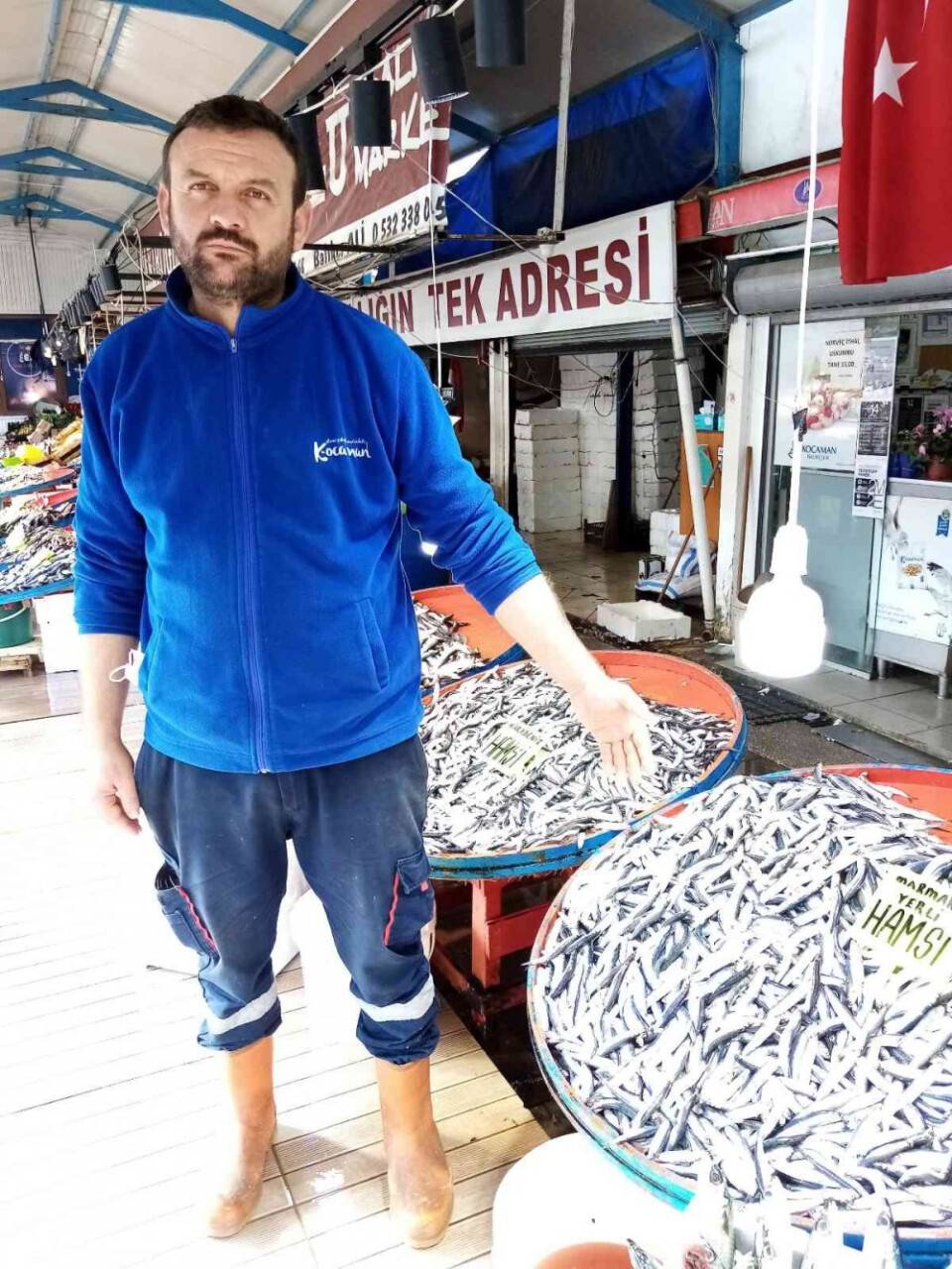 Balık az gelince fiyatlar yükseldi