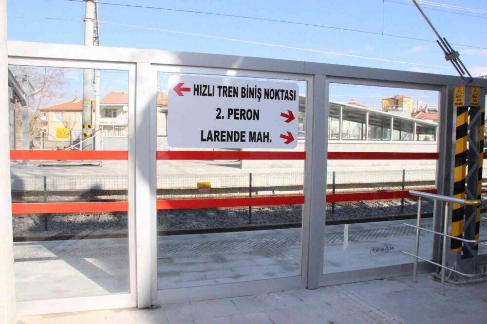 Karaman Garı, Yüksek Hızlı Tren’e hazır