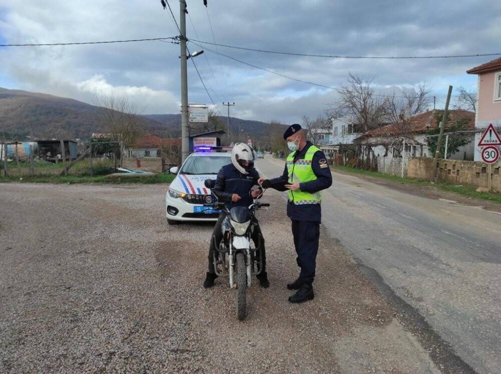 Bursa’da jandarmadan ’’Huzur ve Güven’’ uygulaması