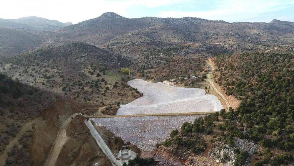 Konya Güneysınır göleti ve sulaması çalışmaları sürüyor