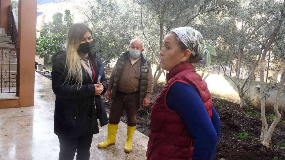 Selde mağdur olan vatandaşların yaraları sarılıyor