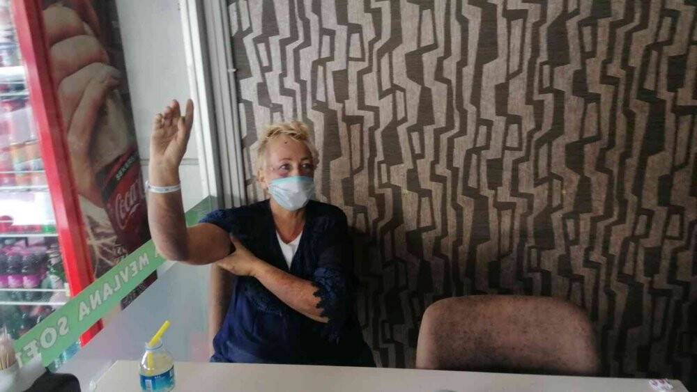 Darp edildiğinin iddia eden kadın, tedaviyi kabul etmedi