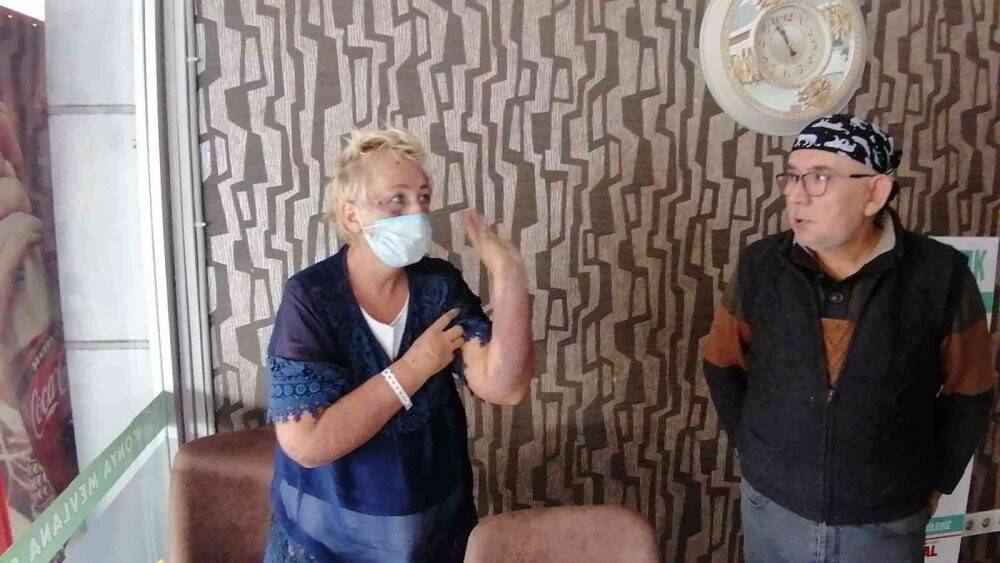 Darp edildiğinin iddia eden kadın, tedaviyi kabul etmedi