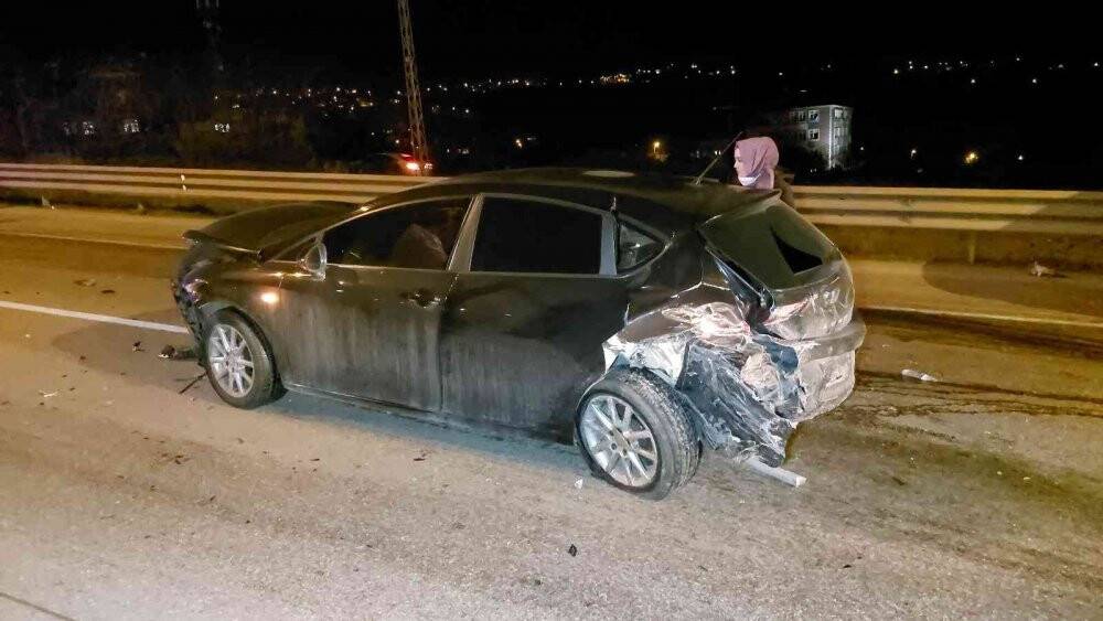 Samsun’da zincirleme trafik kazası: 4 yaralı
