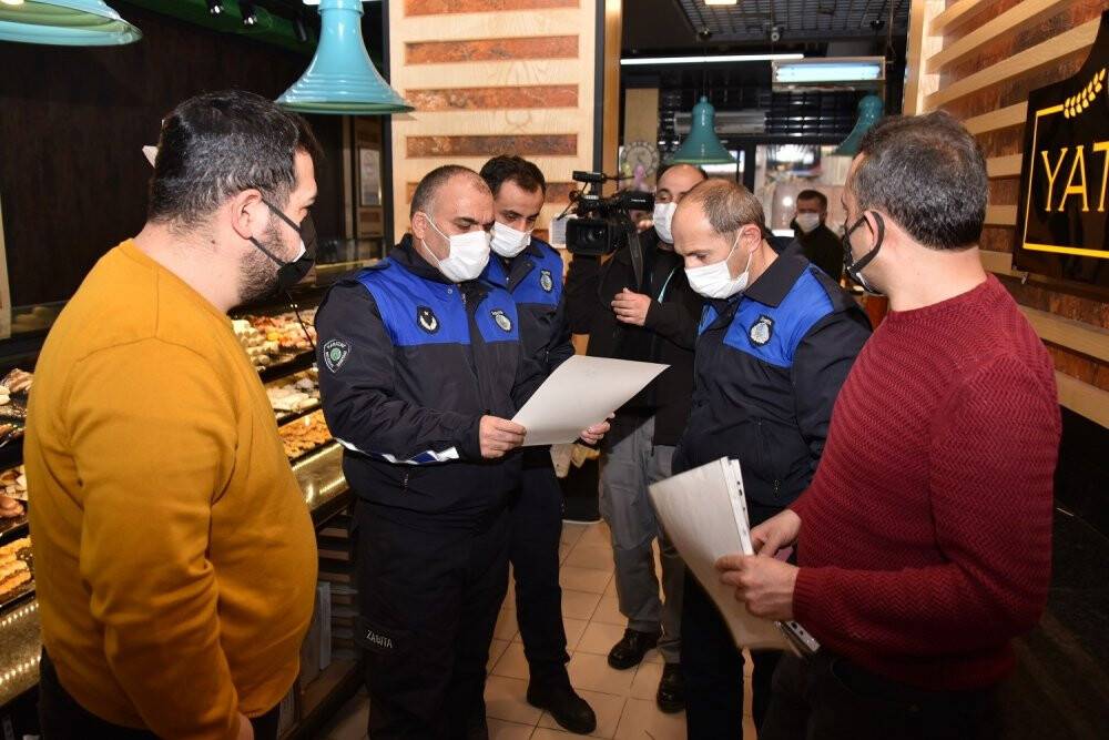 Karatay Belediyesi zabıtasından fırın denetimi