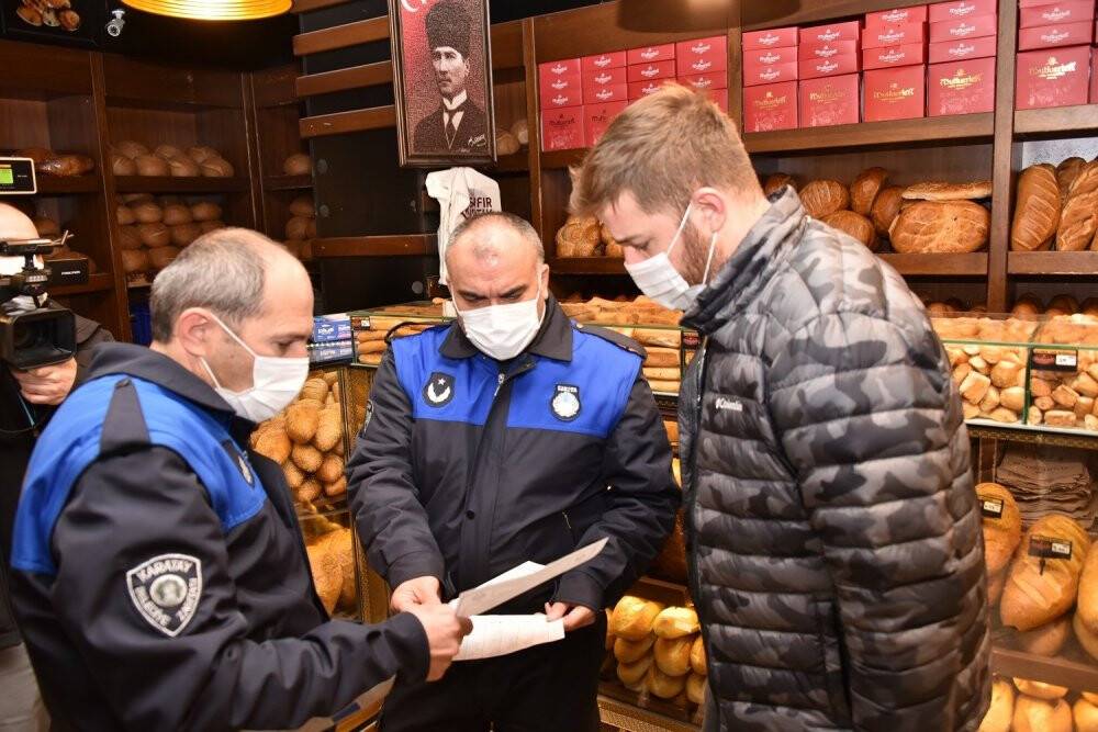 Karatay Belediyesi zabıtasından fırın denetimi