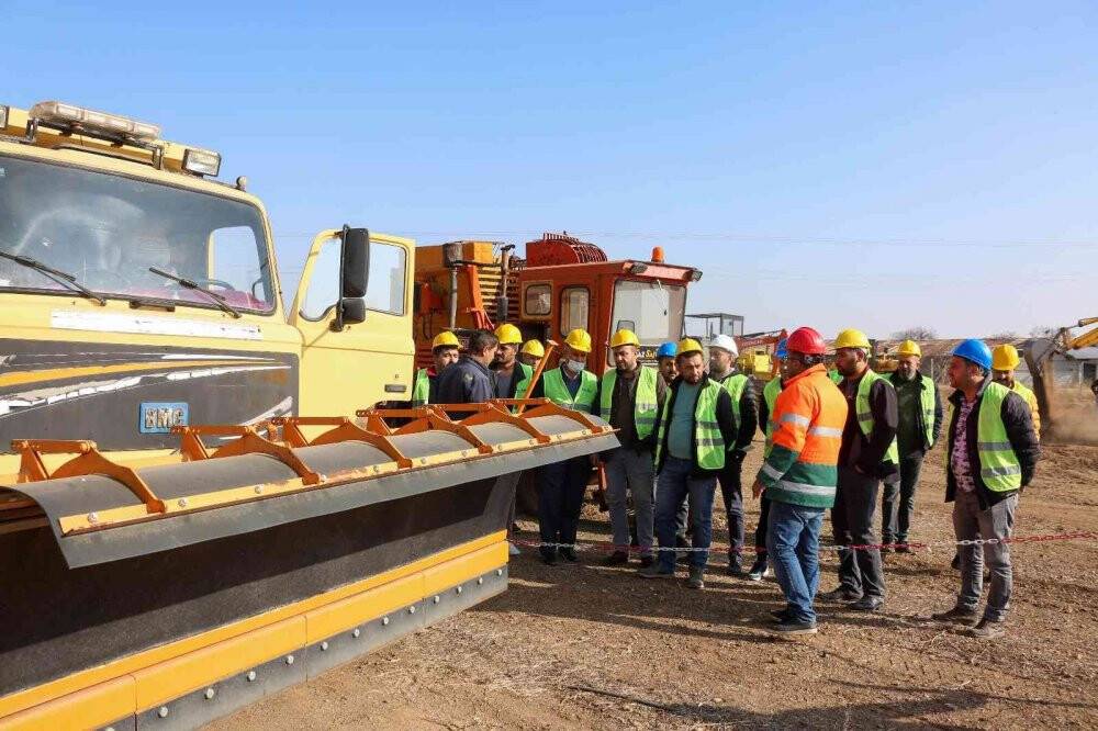 Meram’da kar ve buzlanmaya karşı hazırlıklar tamamlandı