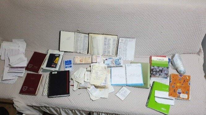İzmir’de tefecilerin ajandası ele geçirildi: 2 bin TL’ye 54 bin TL istemişler