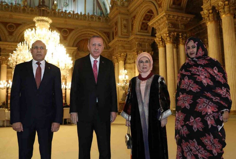 Cumhurbaşkanı Erdoğan, devlet ve hükümet başkanlarını yemekte ağırladı