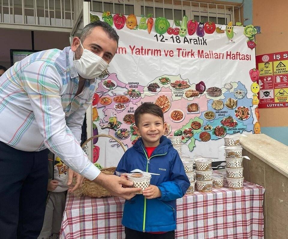 Velilere pancar çorbası jesti