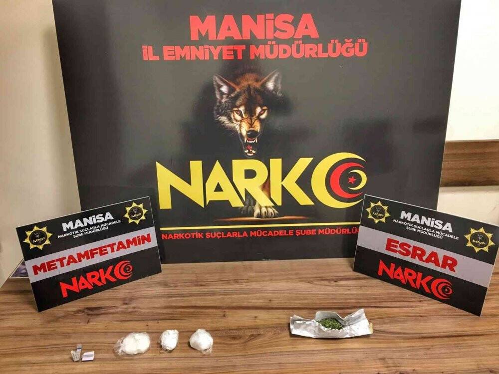 Manisa’da uyuşturucu operasyonunda 1 tutuklama