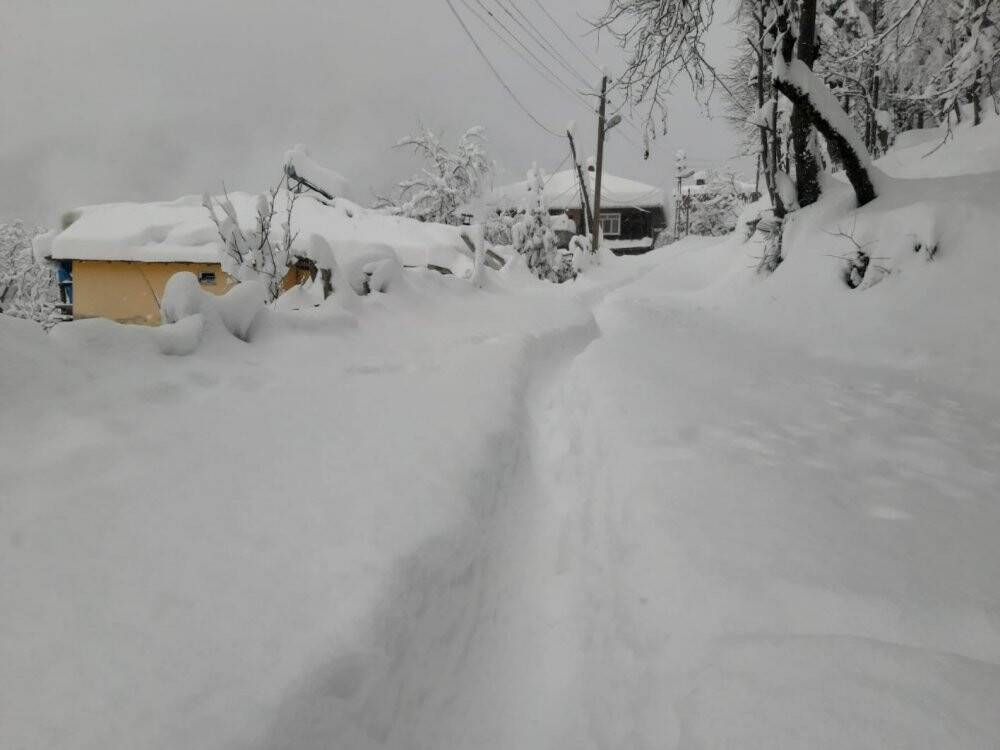 Kastamonu’da 503 köy yolu ulaşıma kapandı