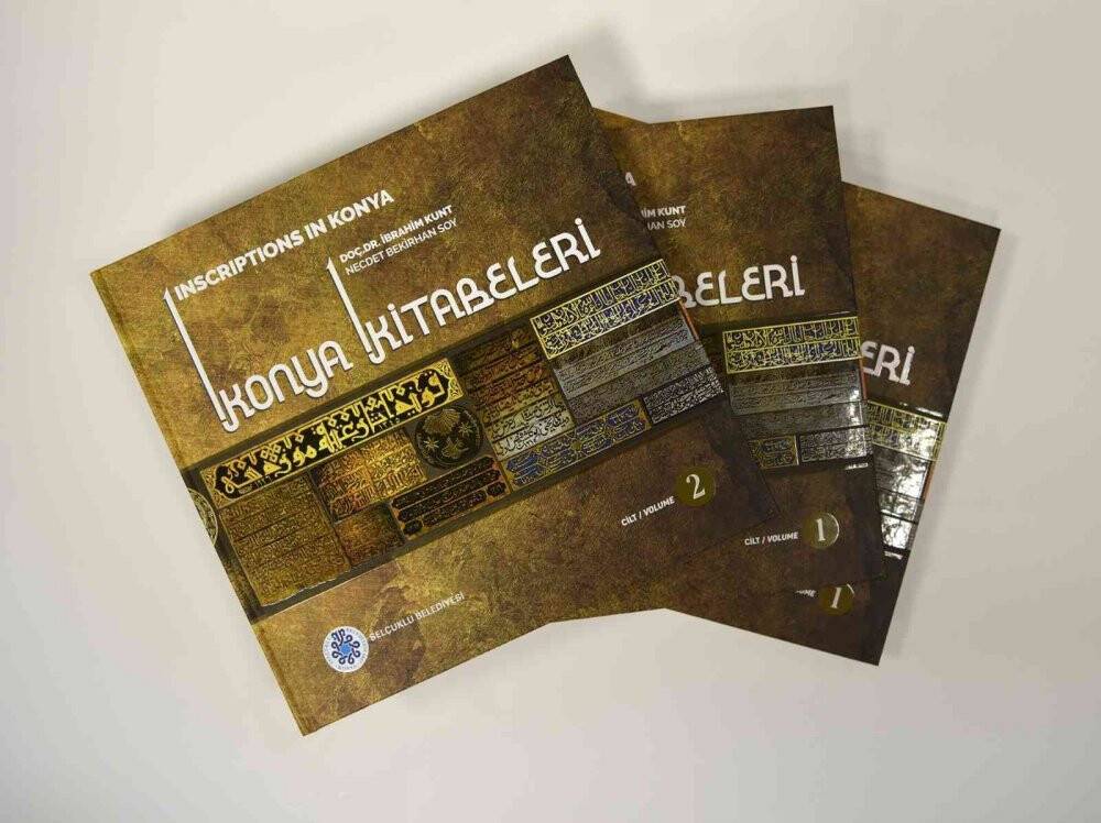 Selçuklu Belediyesinden 'Konya Kitabeleri' isimli 2 ciltlik eser