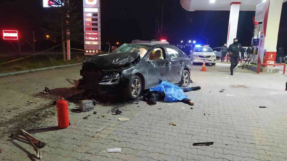 Tekirdağ’da otomobil takla attı: 1 Ölü