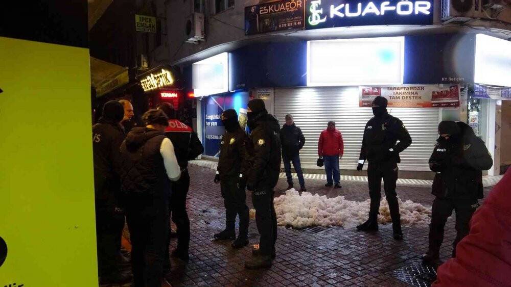 Birbirlerini darp edip hastanelik oldular